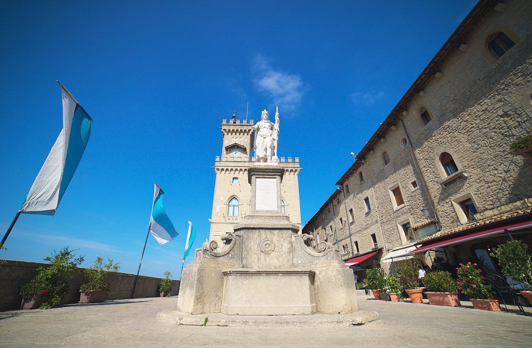 San Marino street market local life