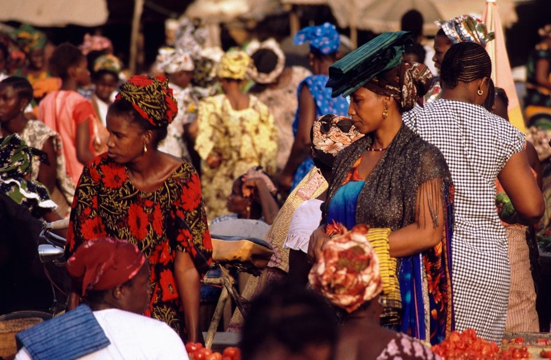 Senegal street market local life